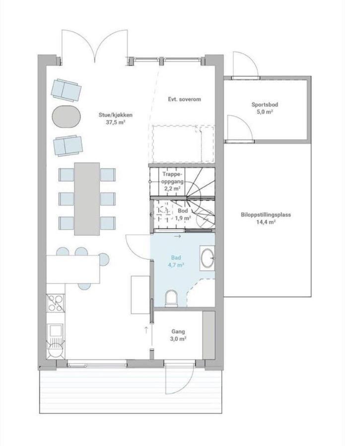 Arostunet 3 Sogne Exterior photo